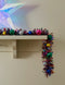 Multicoloured Tinsel Bauble Garland
